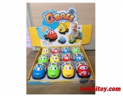 乐海8702QBALL婴儿软胶车宝宝卡通玩具小车玩具